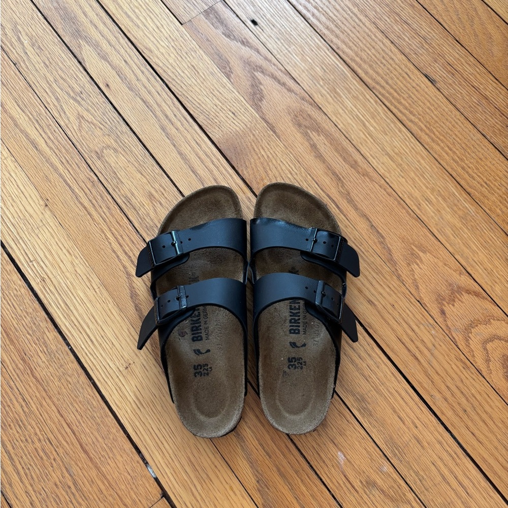 Birkenstock Arizona Birko-Flor Black Sandals